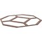 Ekena Millwork 66 56W x 66 56H x 38T Large Cameron Decorative Fretwork Wood Ceiling Panels, Walnut CELW67X67X0375CAMWA - alternate 6